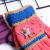 Spot Men's and Women's Autumn and Winter Gloves Anti-Freezing Cute Grass Double-Layer Jacquard Striped Student Children's Warm Gloves