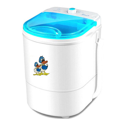 Household Mini Small Wash Machine Dormitory Semi-automatic Timer Single Tube Children's Small Baby Underwear Washing Machine