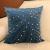 Velvet Pillow Light Luxury Pillow Pearl Hot Drilling Model Room Sofa Cushion Ing Style Creative Pillowcase Wholesale