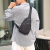 Bag New Men's Chest Bag Canvas Bag Messenger Bag Men's Bag Shoulder Bag Versatile Korean Small Bag Casual Waist Bag