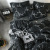 Four-Piece Bedding Set Black and White Leopard Print Quilt Cover Bed Sheet Fitted Sheet Three Or Four Piece Suit
