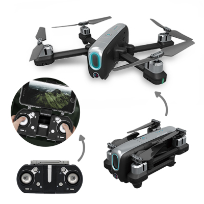 2.4ghz Drone 4k With Dual Gps Return Home Fpv Rc Quadcopter W Camera 1080p Live Video Adjustable Wide-angle Camera