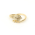 Japanese and Korean Ins Retro Fashion Diamond Animal Snake Ring Female European and American Internet Hot New Simple Personality Ring