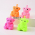 Cross-Border Color Rose Bear Flour Ball Creative TPR Elastic Animal Vent Ball Children Soft Rubber Decompression Toy