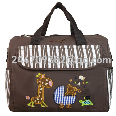 Mother Bag Kit Fashion Travel Bag Crossbody Bag Handbag Manufacturer Sales Mummy Bag Set Foreign Trade Embroidered Bag