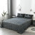 Four-Piece Bedding Set Black and White Leopard Print Quilt Cover Bed Sheet Fitted Sheet Three Or Four Piece Suit