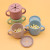 New Silicone Drop-Resistant Anti-Spill Portable Children's Snack Cup with Binaural Baby Drinking Cup