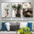 Flower architecture landscape oil painting mural decorative painting photo frame cloth painting decorative calligraphy painting hanging painting sofa bedside