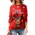 Amazon Christmas Sweater for Women Autumn and Winter New European and American Foreign Trade Red Christmas Women's Knitwear Cross-Border