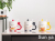 Hot Selling Cartoon Rabbit Ceramic Cup Creative Mug with Cover with Spoon Coffee Cup Office Water Cup