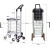 Cart, Brake Trolley with Seat, Basket Stroller, Shopping Cart, Trolley That Can Sit