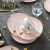 Huaguang National Porcelain Ceramic Rich Peony European Style Coffee Set Bone China Tea Coffee Set Coffee Cup Set