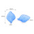 Gradient Small Leaves 16 X23 Sunflower Leaf Glass Crystal Pendant DIY Ornament Hair Accessories Beads Material Wholesale