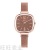 Elegant Suction Tape Quartz Wrist Watch Retro Square Women's Watch Spot Factory Direct Sales relojes