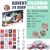 Cross-Border Hot Selling Christmas Hand Tear Calendar Gift Box Surprise Blind Box Calendar Decompression Set Creative Christmas Toys