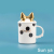Hot Selling Cartoon Ceramic Cup Dot Bow Coffee Cup Creative Mug