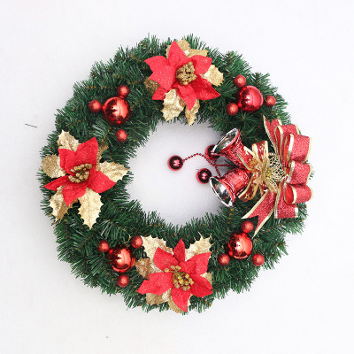 Outdoor Christmas Decoration with Simulation Rattan 50cmpvc Encryption Decoration Scene Layout 120 Christmas Garland