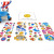 Popular HM Stereo Bubble Sticker Mini Truck Children's Cartoon Stickers Painting Stickers Paste Baby Diary Reward 