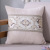 European-Style Elegant Embroidered Cashmere Pillow Cushion Sofa Waist Rest Living Room Office Back Cushion