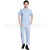 Factory Direct Supply Men's Summer Split Suit White Gown ICU Suit Collar Overalls Dental Pharmacy Nurses' Uniform