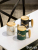 Hot Selling Nordic Simple Ceramic Cup with Cover with Spoon Coffee Cup Wooden Handle Gold Design Mug Office Water Glass