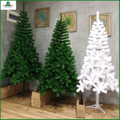 Factory Direct Sales 60cm/90cm/1.2 M/1.5 M 1.8 M/Christmas Tree Material PVC Flame Retardant