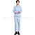 Factory Direct Supply Men's Summer Split Suit White Gown ICU Suit Collar Overalls Dental Pharmacy Nurses' Uniform