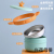 Baby Food Bowl Baby Water Injection Thermal Insulation Bowl Spoon Set Removable Drop-Proof and Hot-Proof Eating Infant Children Tableware