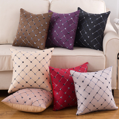 Amazon Cross-Border Hot Sale Home Pillow Cover Starry Living Room Sofa Cushion Cover Foreign Trade Factory Direct Sales