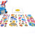 HM Mini Truck Children's Cartoon Stickers Painting Stickers Paste Baby Diary Reward Stickers Three-Dimensional Animal
