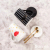 Hot Sale Lovers Ceramic Cup with Cover with Spoon Couple Cups Beard Mug Office Water Glass