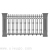 Iron Barrier Cast Iron Fence Fence Fence Villa Community Courtyard Outdoor Isolation Protective Grating