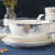 Huaguang Ceramic Bone China Tableware Product Bowl Dish Plate in-Glaze Decoration Household Chinese Bone China Dream Capri