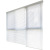 Triple Shade Soft Yarn Curtain Electric Office Study Shading Folding Blinds Sunshade Bedroom Roller Shutter