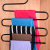 Wrought Iron Bending Pant Rack Multi-Layer Magic Non-Slip S-Type Trousers Clip Hanger Multifunctional Wardrobe Storage Pants Hanging Wholesale