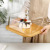 Transparent Cake Cover Bamboo Bottom with Lid Dining Table Insect-Proof Dustproof Acrylic Food Cover Hotel Bread Food Cover