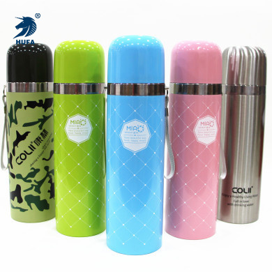 New High Vacuum Bullet 304 Stainless Steel Vacuum Cup Male and Female Students Advertising Cup Daily Necessities Supply