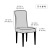 Factory Wholesale Silver Fox Velvet Thickened Elastic Chair Cover Simple Hotel Half Pack Half Chair Cover Restaurant Home Chair Cover