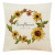 Amazon Cross-Border Simple Sunflower Series Home Cotton and Linen Cushion Case Car Cushion Sofa Cushion