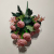 Artificial Rose Bouquet Bulgaria European Rose Decoration Living Room Fake Flower Dining-Table Decoration Silk Plastic Flowers