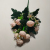 Artificial Rose Bouquet Bulgaria European Rose Decoration Living Room Fake Flower Dining-Table Decoration Silk Plastic Flowers