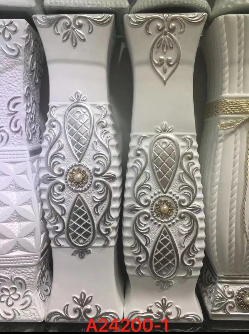 现代简约落地花瓶客厅北欧创意插花摆件家居装饰陶瓷干花花艺摆设