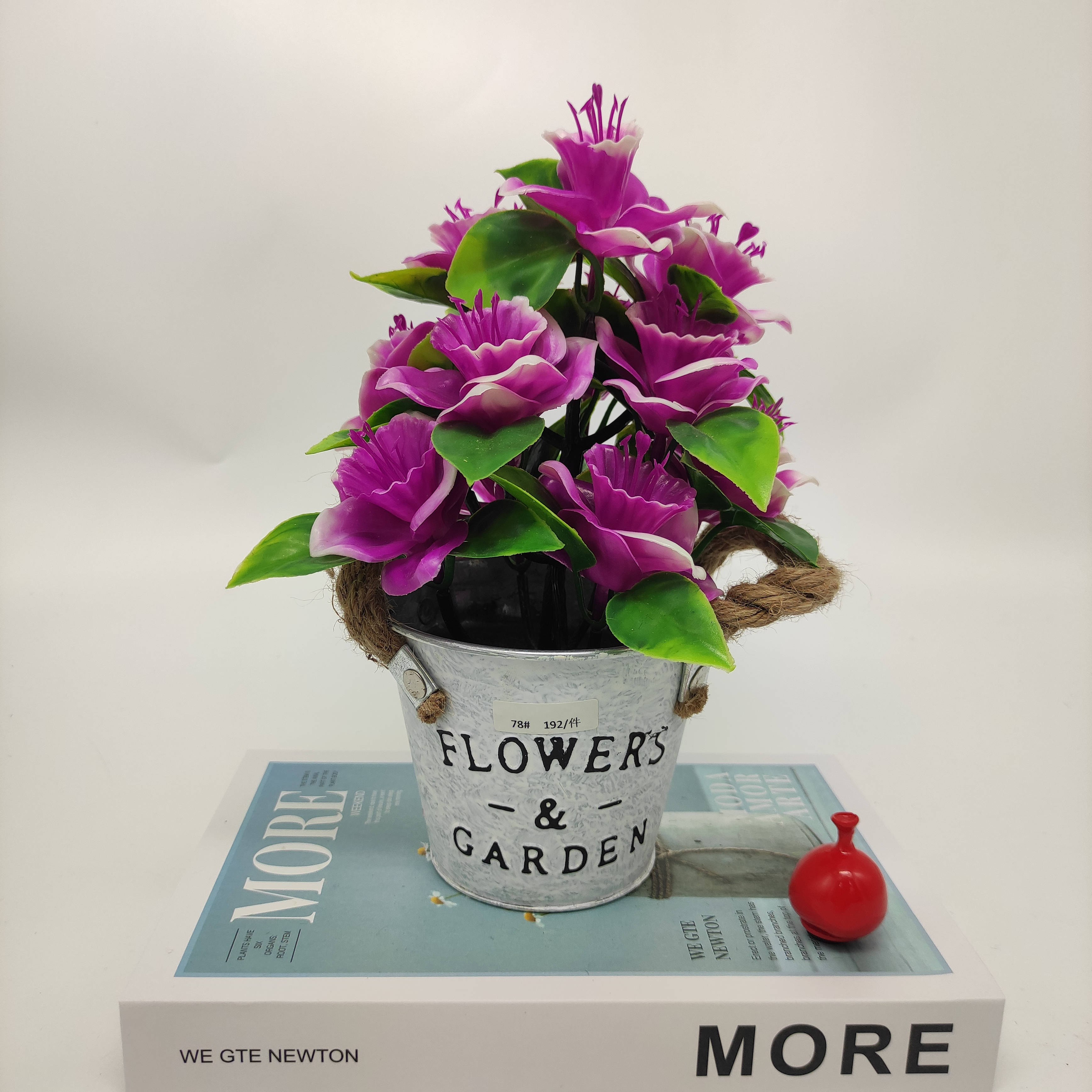 迷你仿真盆景花 小型盆栽 厂家直销仿真花植物