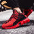 Foreign Trade Men's Shoes Autumn New Casual Men's Shoes Breathable Flyknit Casual Sports Running Shoes Large Size Shoes