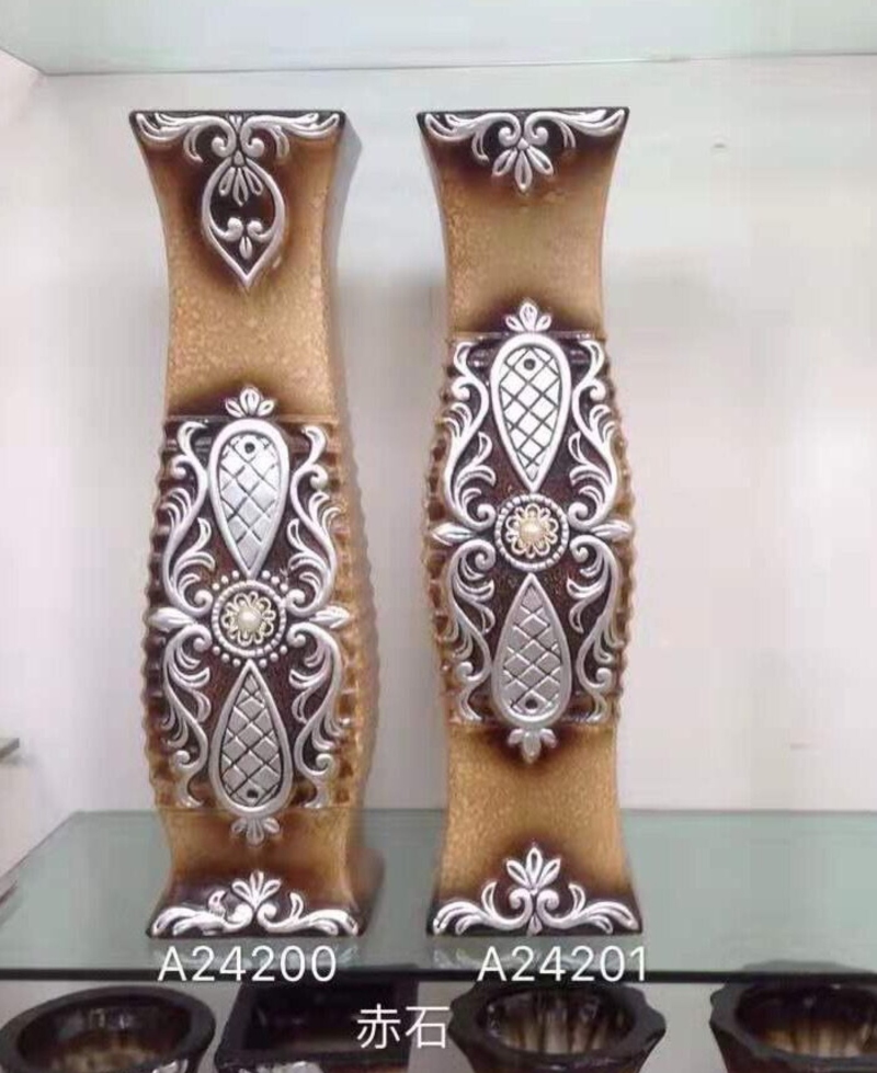 现代简约落地花瓶客厅北欧创意插花摆件家居装饰陶瓷干花花艺摆设