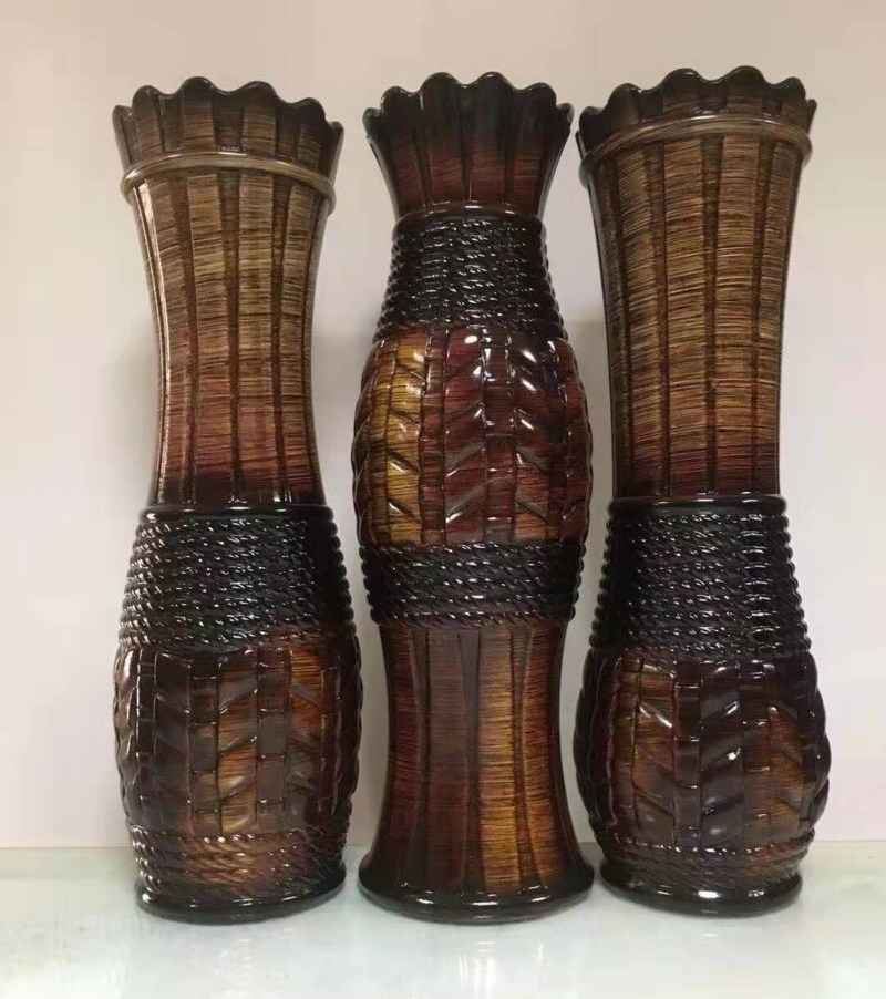 现代简约落地花瓶客厅北欧创意插花摆件家居装饰陶瓷干花花艺摆设