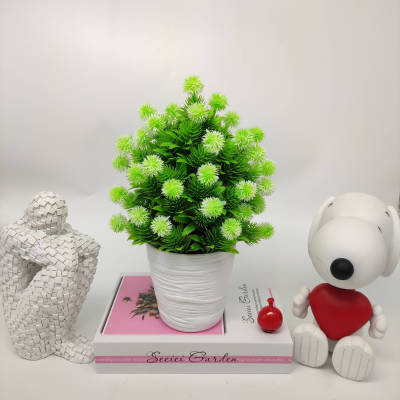 Mini Artificial Bonsai Flower Small Potted Factory Direct Sales Artificial Flower Plant