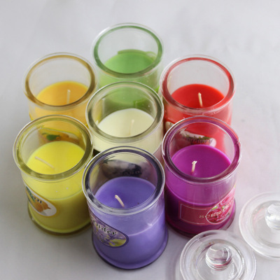 Factory Direct Sales Hot Selling Deodorant Gift Box Glass Fragrance Candle Soy Wax Tea Candle