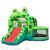 Factory Direct Sales Children's Inflatable Castle Inflatable Toy Frog PVC Oxford Jumping Bed Indoor