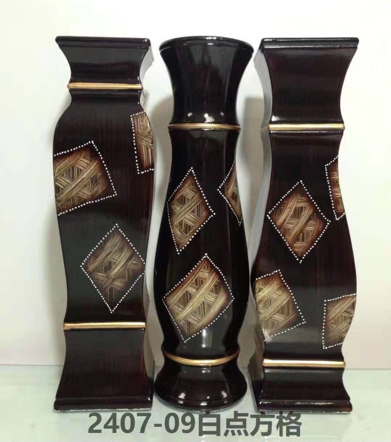 现代简约落地花瓶客厅北欧创意插花摆件家居装饰陶瓷干花花艺摆设